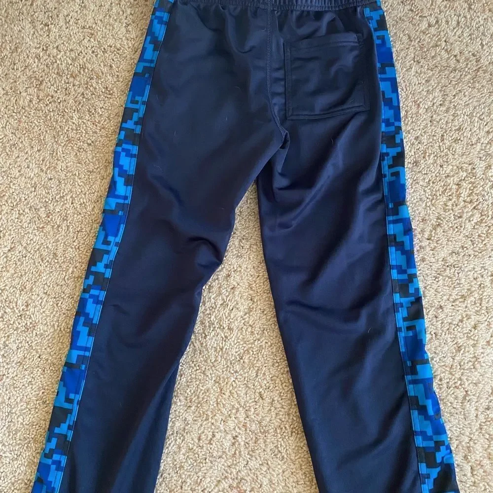 GYMBOREE SIZE L10-12 BLUE CAMOUFLAGE PANTS
